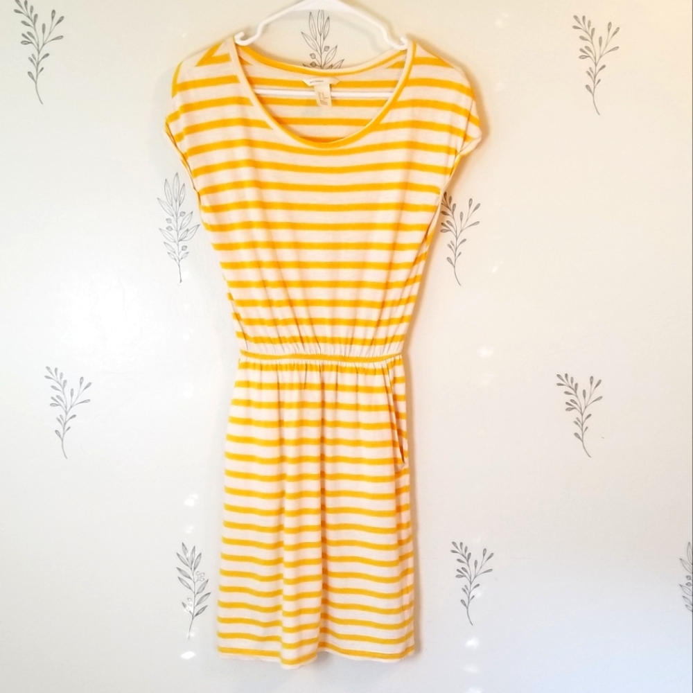 3/$40 H&M Striped Dress With Pockets